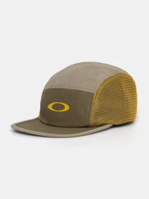 Oakley czapka z daszkiem kolor zielony wzorzysta FOS901522