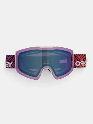 Oakley gogle Fall Line kolor różowy OO7103