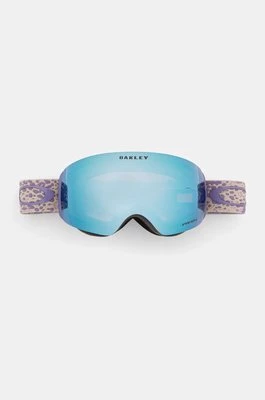 Oakley gogle Flight Deck kolor fioletowy OO7064