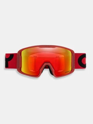 Oakley gogle Line Miner kolor czerwony OO7070