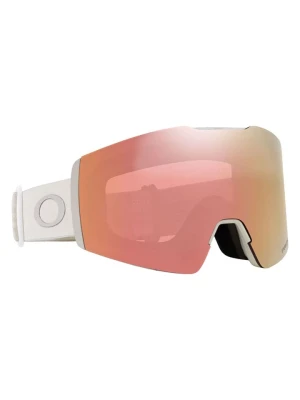 Oakley Gogle narciarskie "Fall Line" w kolorze biało-jasnoróżowym rozmiar: M