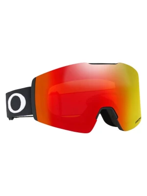 Oakley Gogle narciarskie "Fall Line" w kolorze czarno-czerwonym rozmiar: M