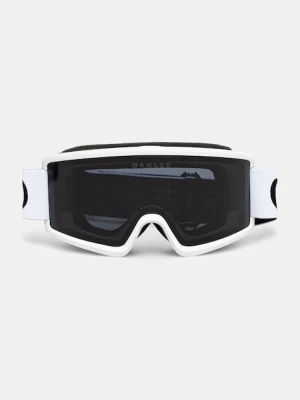 Oakley gogle narciarskie kolor biały 0OO7122