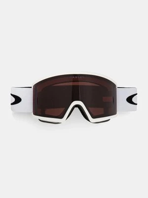 Oakley gogle Target Line kolor biały OO7120