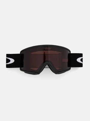 Oakley gogle Target Line kolor bordowy OO7120