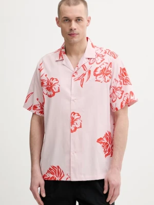 Oakley koszula męska z lyocellem HIBISCUS BREEZE