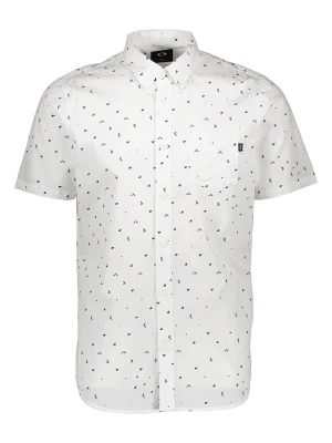 Oakley Koszula "Splash" - Slim fit - w kolorze białym rozmiar: S