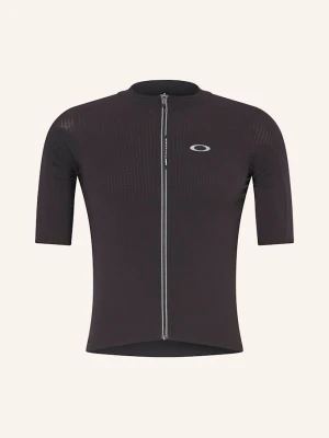Oakley Koszulka Rowerowa Gridskin Pinstripe Ss Jersey schwarz CZARNY