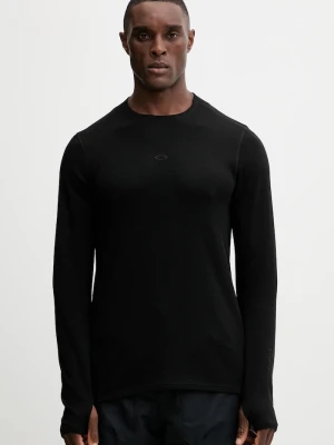 Oakley longsleeve funkcyjny z dodatkiem wełny SPRUCE czarny
