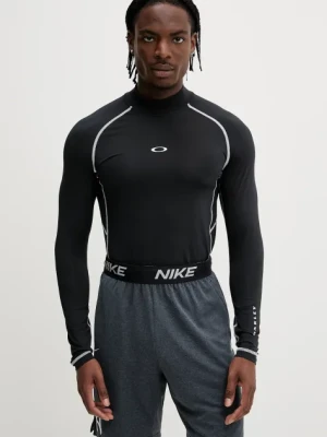 Oakley longsleeve do pływania kolor czarny gładki FOA406870
