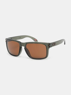 Oakley okulary przeciwsłoneczne męskie kolor zielony OO9102-W855