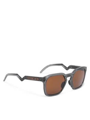 Oakley Okulary przeciwsłoneczne MOTO GP Hstn Sq 0OO9533 95330854 Szary ciemny