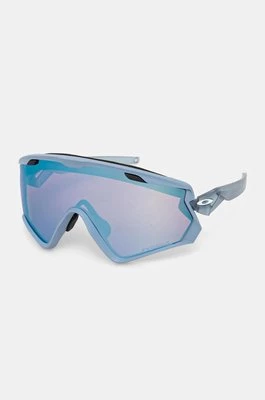 Oakley okulary przeciwsłoneczne Wind Jacket 2.0 kolor fioletowy OO9418