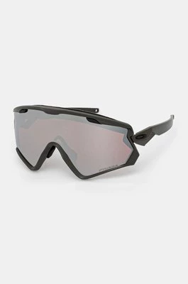 Oakley okulary przeciwsłoneczne Wind Jacket 2.0 kolor fioletowy OO9418