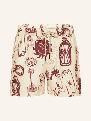 Oas Kąpielówki Bokserki Cantina weiss