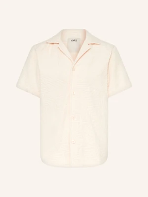 Oas Koszula Z Klapami Cream Golconda Comfort Fit Z Frotte beige