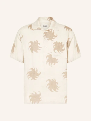 Oas Koszula Z Klapami Hazel Ember Z Lnu weiss