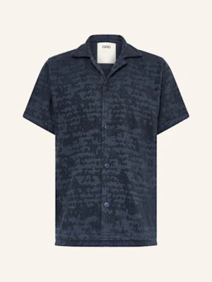 Oas Koszula Z Klapami Night Lagoon Comfort Fit Z Frotte blau