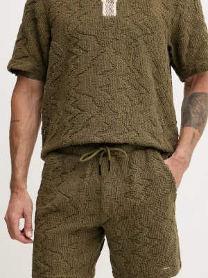 OAS szorty dresowe męskie z bawełną