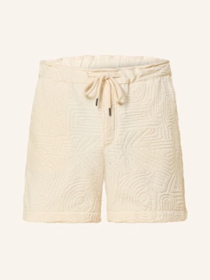 Oas Szorty Z Materiału Frotte Cream Golconda beige