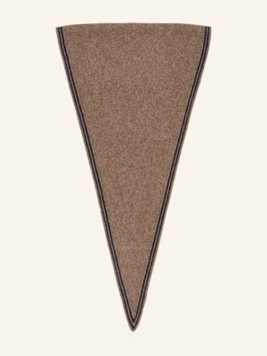 Oats & Rice Chusta Trójkątna Bronte Z Kaszmiru beige