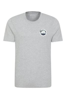 Oban Mountain bawełniana koszulka męska - Grey Mountain Warehouse