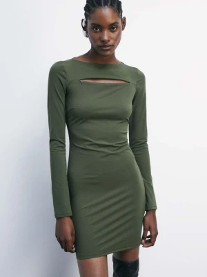 Obcisła mini sukienka z wycięciami PATRIZIA PEPE