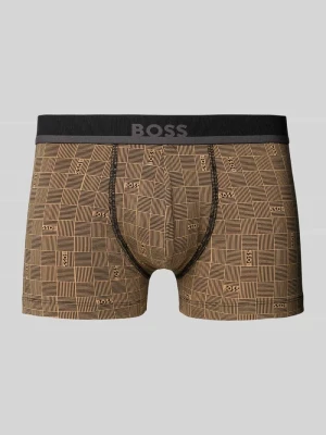 Obcisłe bokserki o kroju regular fit z mieszanki bawełny Boss