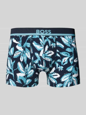 Obcisłe bokserki o kroju regular fit z mieszanki bawełny Boss
