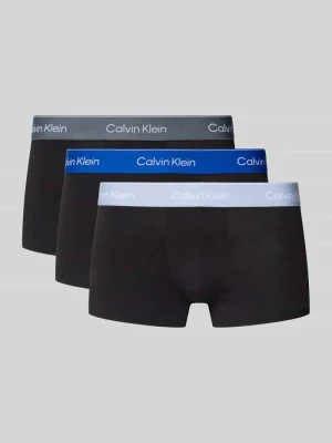 Obcisłe bokserki o kroju slim fit z detalem z logo w zestawie 3 szt. Calvin Klein Underwear