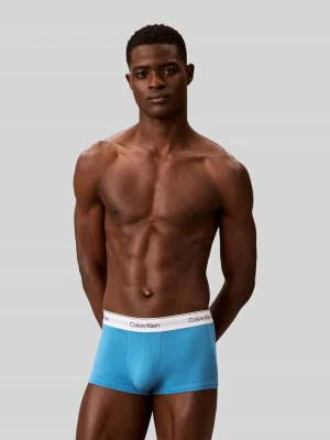 Obcisłe bokserki o kroju slim fit z mieszanka bawełny w zestaw 3 szt. Calvin Klein Underwear