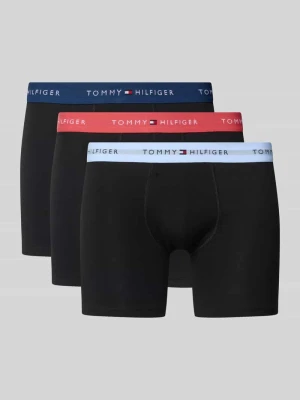 Obcisłe bokserki o kroju slim fit z mieszanki bawełny w zestawie 3 szt. Tommy Hilfiger