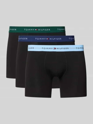 Obcisłe bokserki o kroju slim fit z mieszanki bawełny w zestawie 3 szt. Tommy Hilfiger