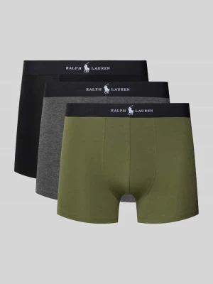 Obcisłe bokserki o kroju slim fit z wyhaftowanym logo w zestawie 3 szt. Polo Ralph Lauren Underwear