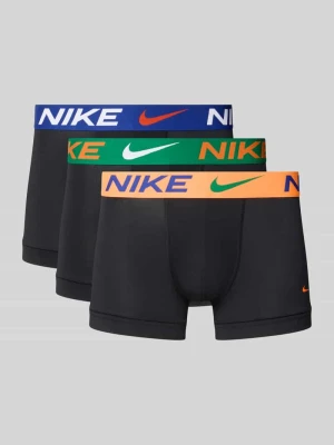 Obcisłe bokserki w zestaw 3 szt. model 'ESSENTIAL MICRO' Nike Czarny
