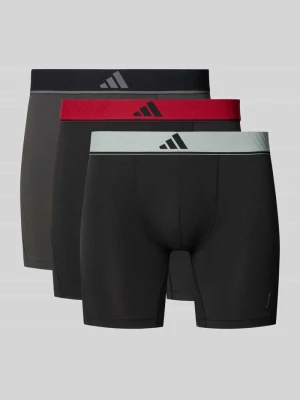 Obcisłe bokserki w zestaw 3 szt. z elastyczny pasek z logo adidas Sportswear