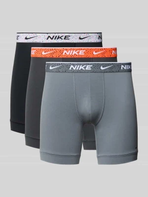 Obcisłe bokserki w Zestaw 3 szt. z Elastyczny pasek z logo Nike Czarny