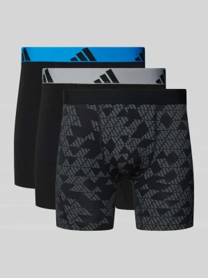 Obcisłe bokserki w zestaw 3 szt. z mieszanka bawełny adidas Sportswear