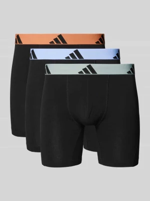 Obcisłe bokserki w zestaw 3 szt. z mieszanka bawełny adidas Sportswear