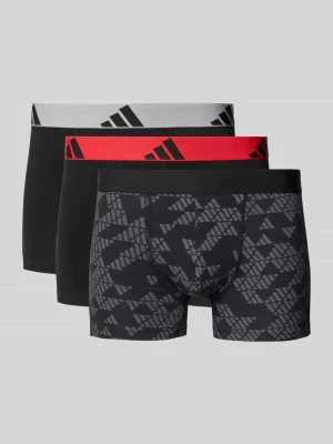 Obcisłe bokserki w zestaw 3 szt. z mieszanka bawełny adidas Sportswear