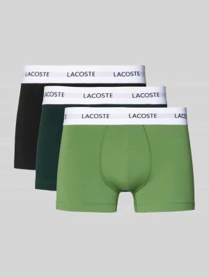 Obcisłe bokserki w zestawie 3 szt. z mieszanki bawełny Lacoste