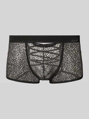Obcisłe bokserki z detal z logo model 'Night Universe' WOH