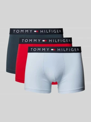 Obcisłe bokserki z detalami z logo w zestawie 3 szt. Tommy Hilfiger