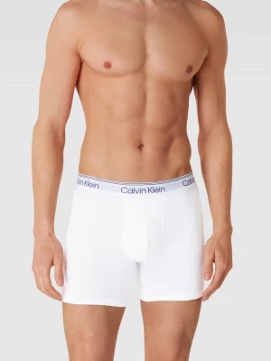 Obcisłe bokserki z detalem z logo Calvin Klein Underwear