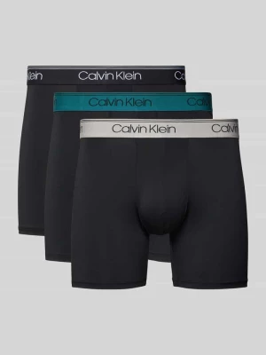 Obcisłe bokserki z detalem z logo Calvin Klein Underwear