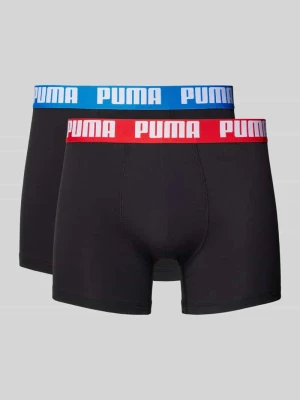 Obcisłe bokserki z detalem z logo w zestawie 2 szt. Puma
