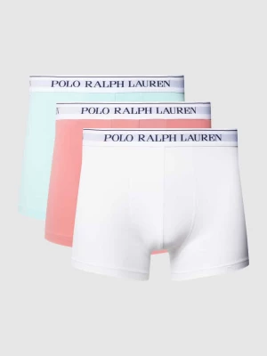 Obcisłe bokserki z detalem z logo w zestawie 3 szt. model ‘CLASSIC’ Polo Ralph Lauren Underwear