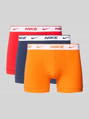 Obcisłe bokserki z detalem z logo w zestawie 3 szt. model 'E-DAY' Nike