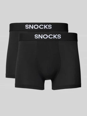 Obcisłe bokserki z elastycznym pasem w zestawie 2 szt. Snocks