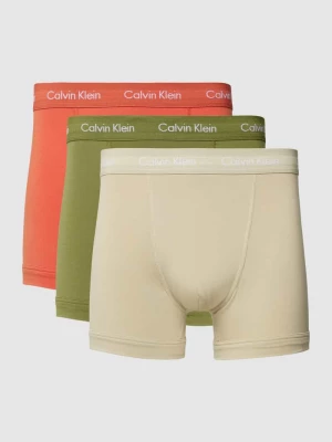 Obcisłe bokserki z elastycznym pasem w zestawie 3 szt. Calvin Klein Underwear